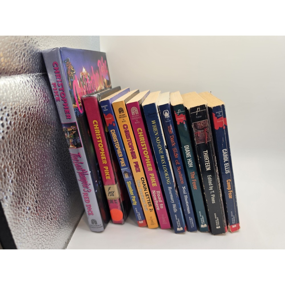 Vintage YA Thrillers Lot Christopher Pike Last Vampire Diane Hoh Carol Ellis